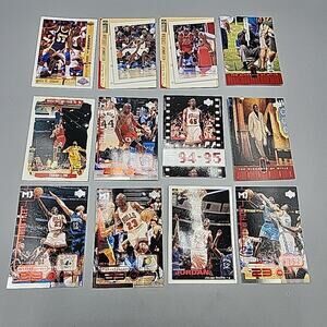 Michael Jordan Lot of 12 Trading Cards Variety Classic HOF Basketball Golf